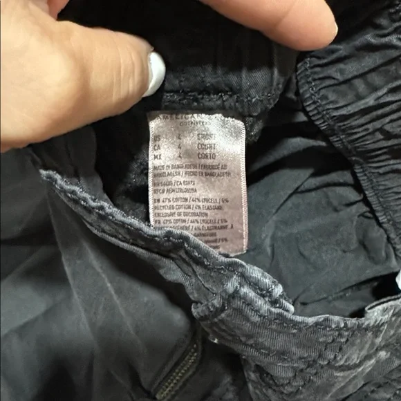 American Eagle Outfitters Black Cargo Jogger Pants - Picture 3 of 5